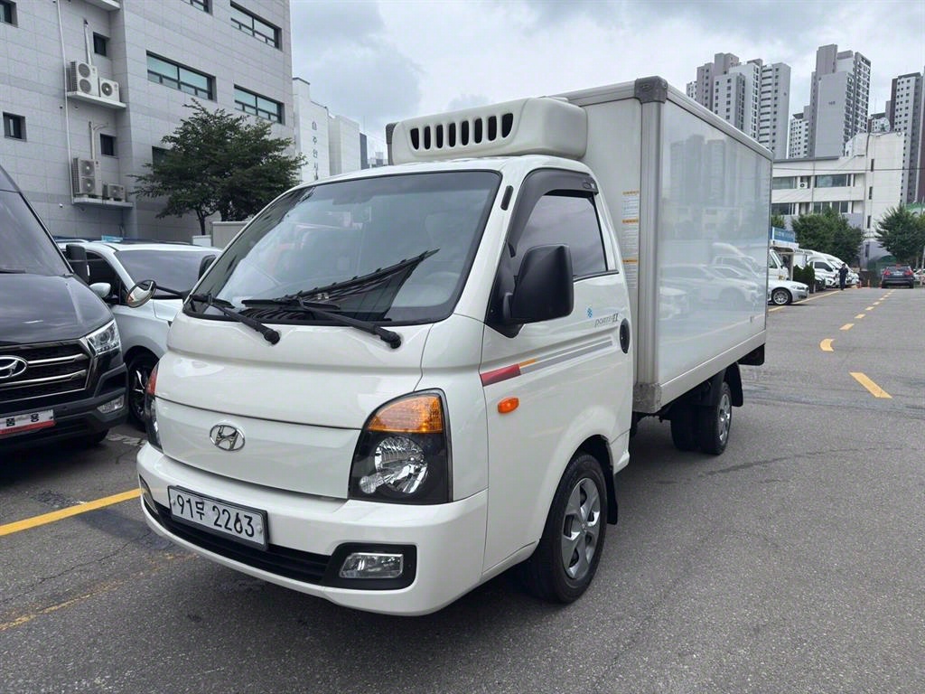 현대 포터2 1톤 냉동탑