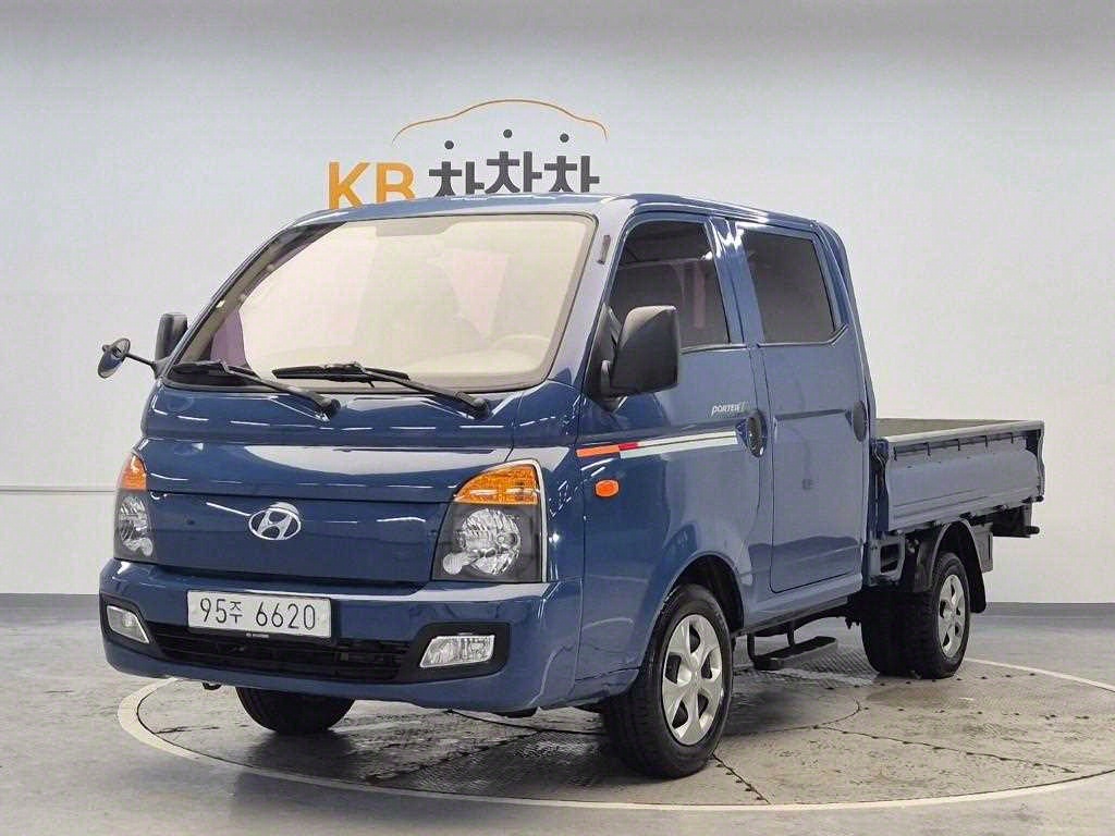 현대 포터2 1톤 카고 더블캡