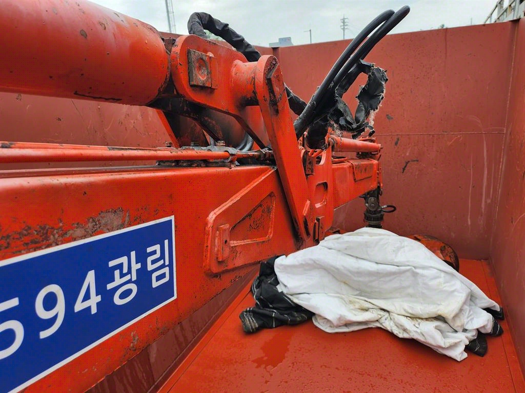 현대 올뉴마이티 집게차 3.5톤 수동 없음(순정)