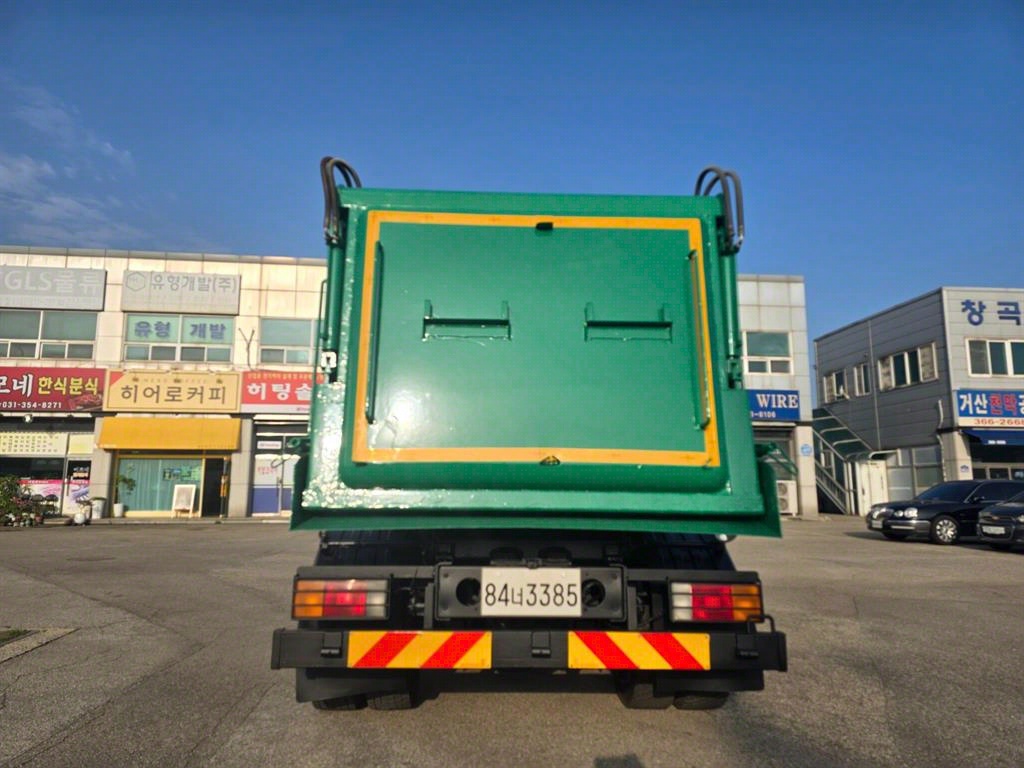 현대 음식물차 메가트럭 8톤