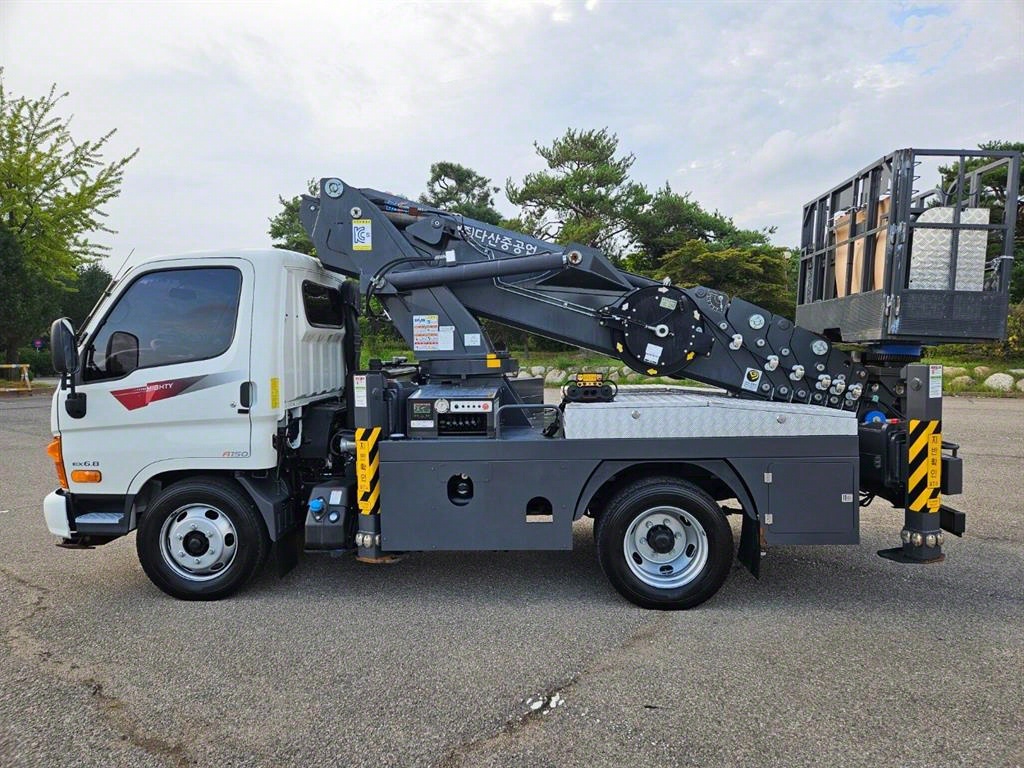 현대 고소작업차 다산중공업 마이티큐티 2.5톤