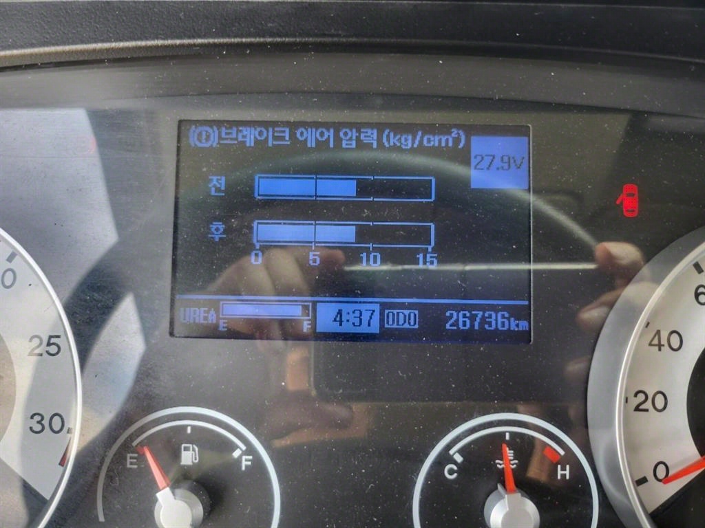현대 메가트럭 단바리 카고 5톤 수동
