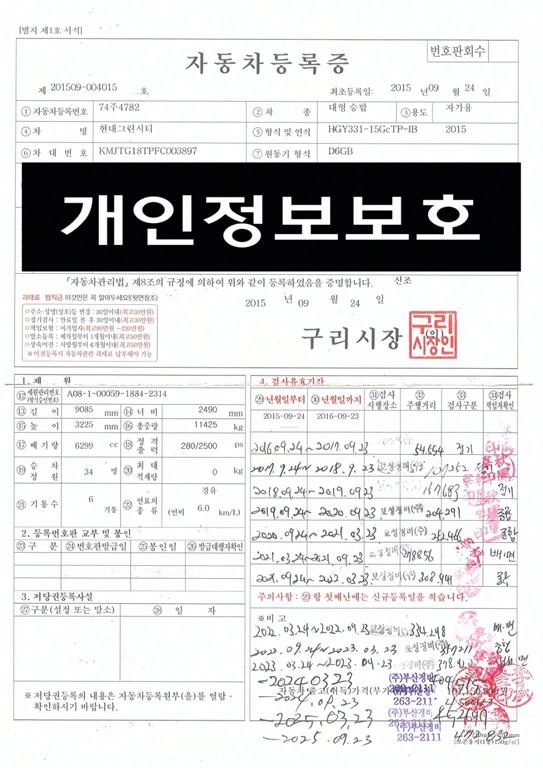 현대 그린시티 디젤 사진