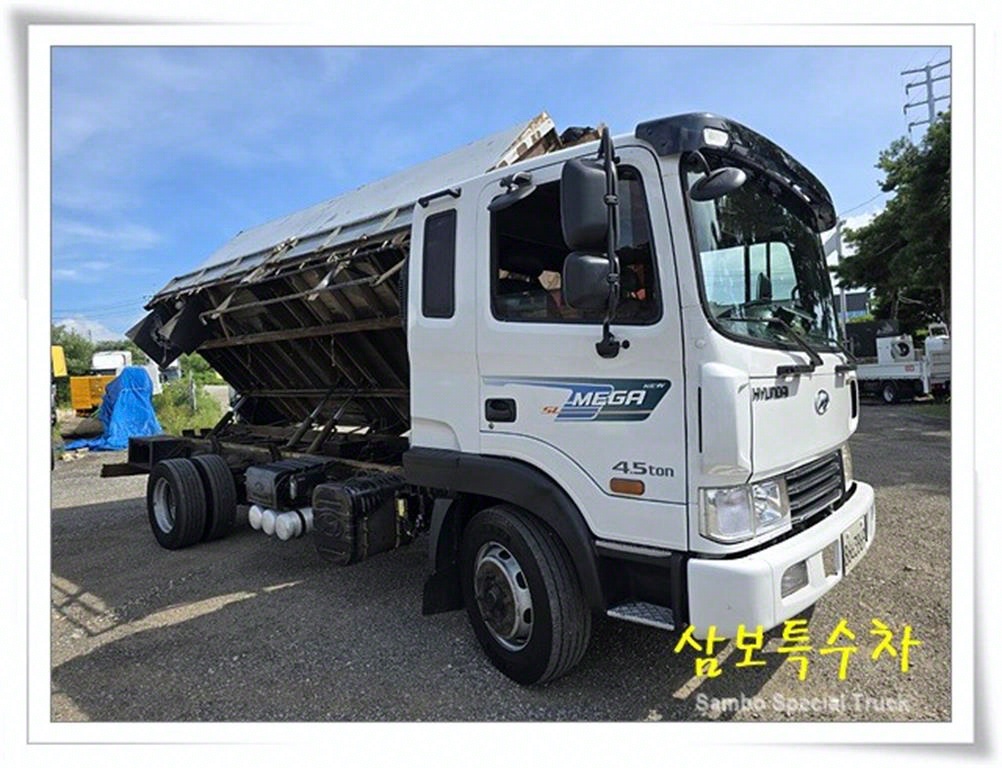 현대 메가트럭 화물덤프 4.5톤