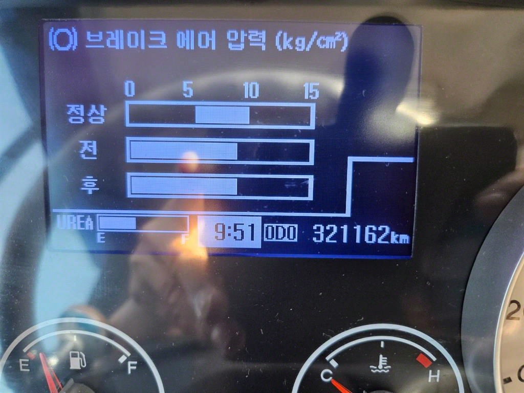 현대 살수차 뉴파워트럭 수동 18