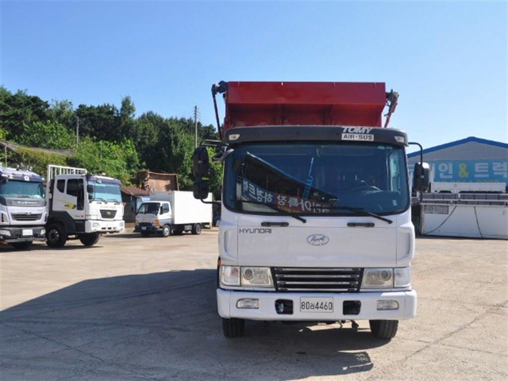 현대 메가트럭 집게차 7톤 수동 광림