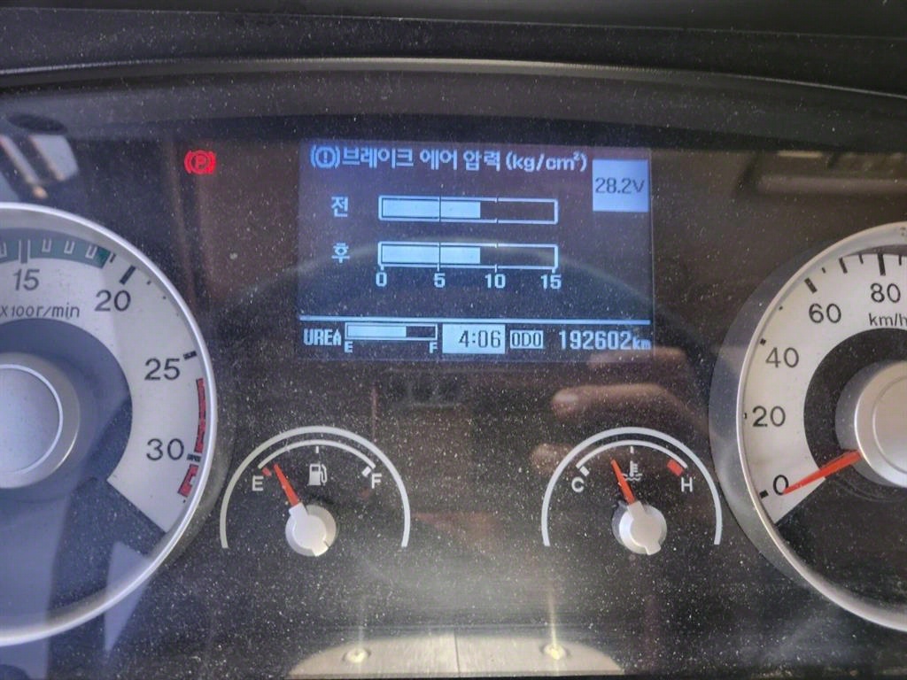 현대 메가트럭 암롤 4.5톤 수동 단바리