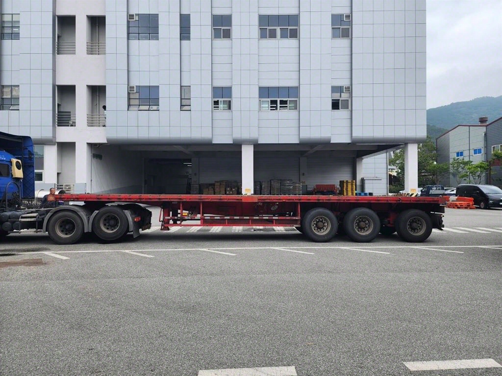 두성특장차 평판샤시 뒤3축