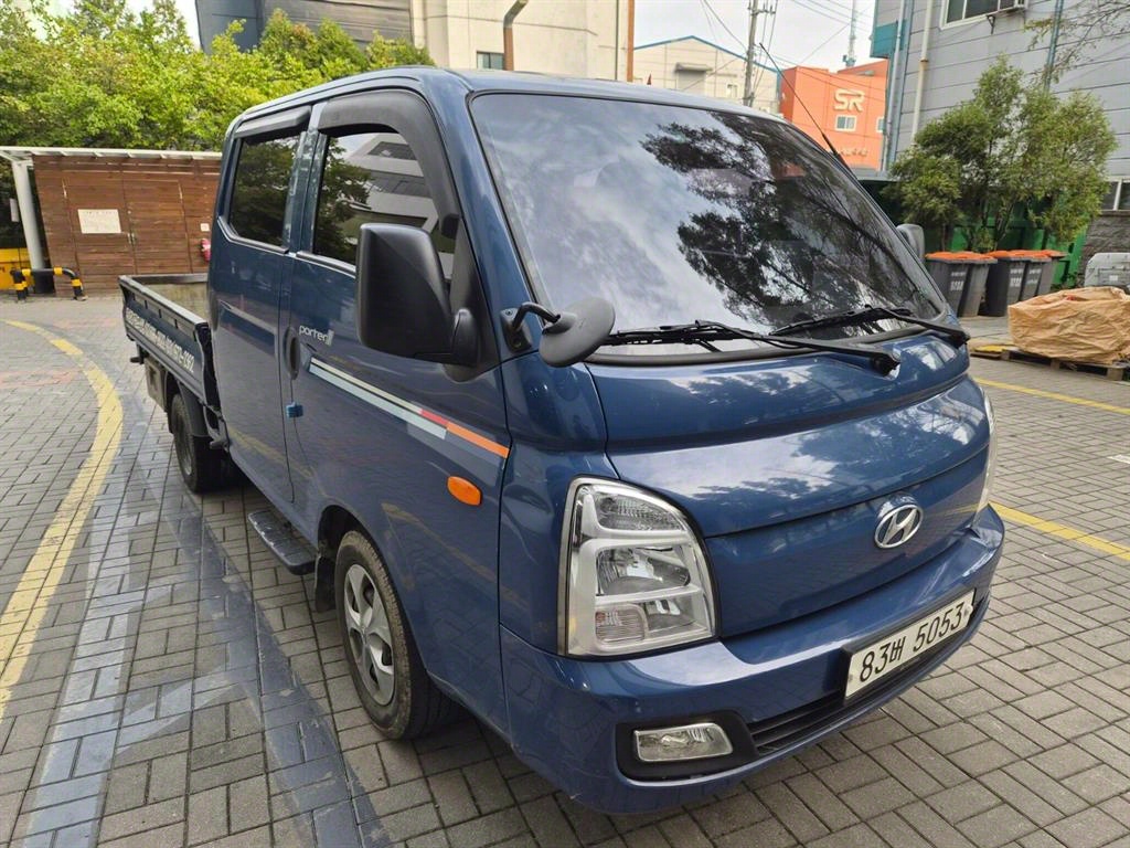 현대 포터2 1톤 카고 더블캡 장축