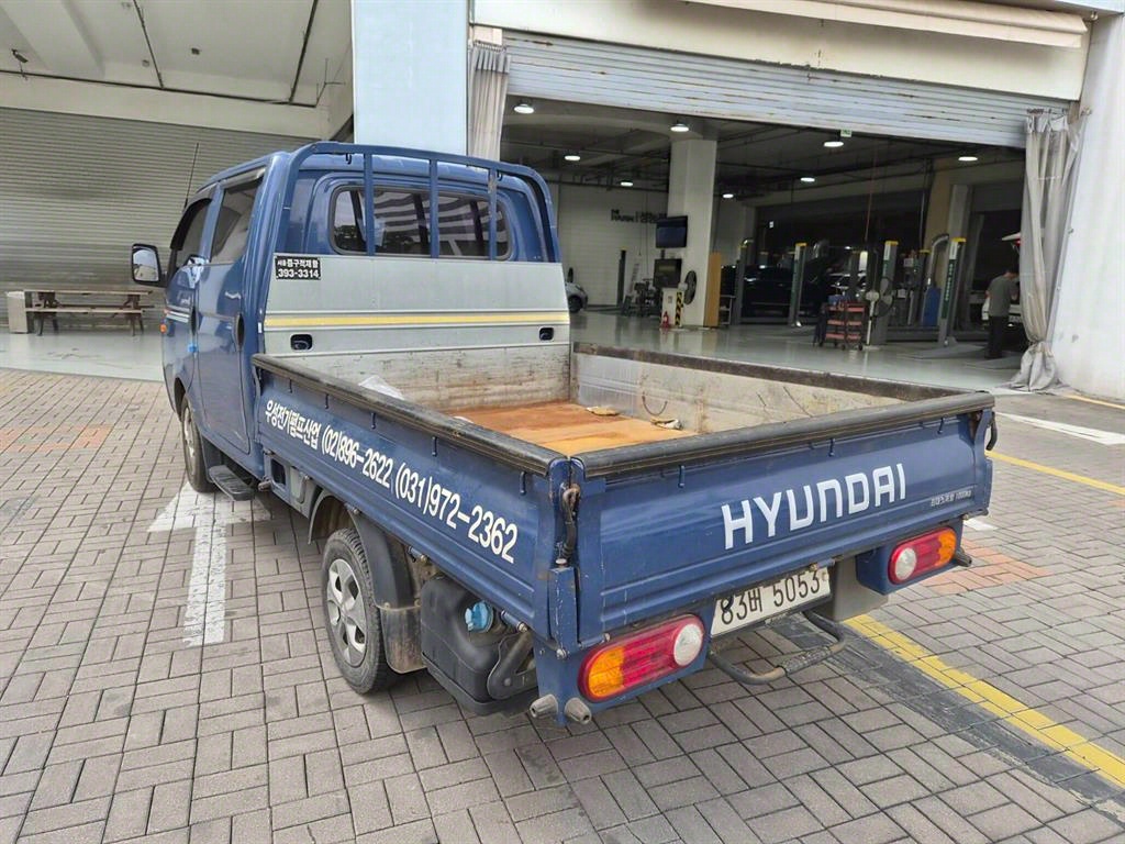 현대 포터2 1톤 카고 더블캡 장축