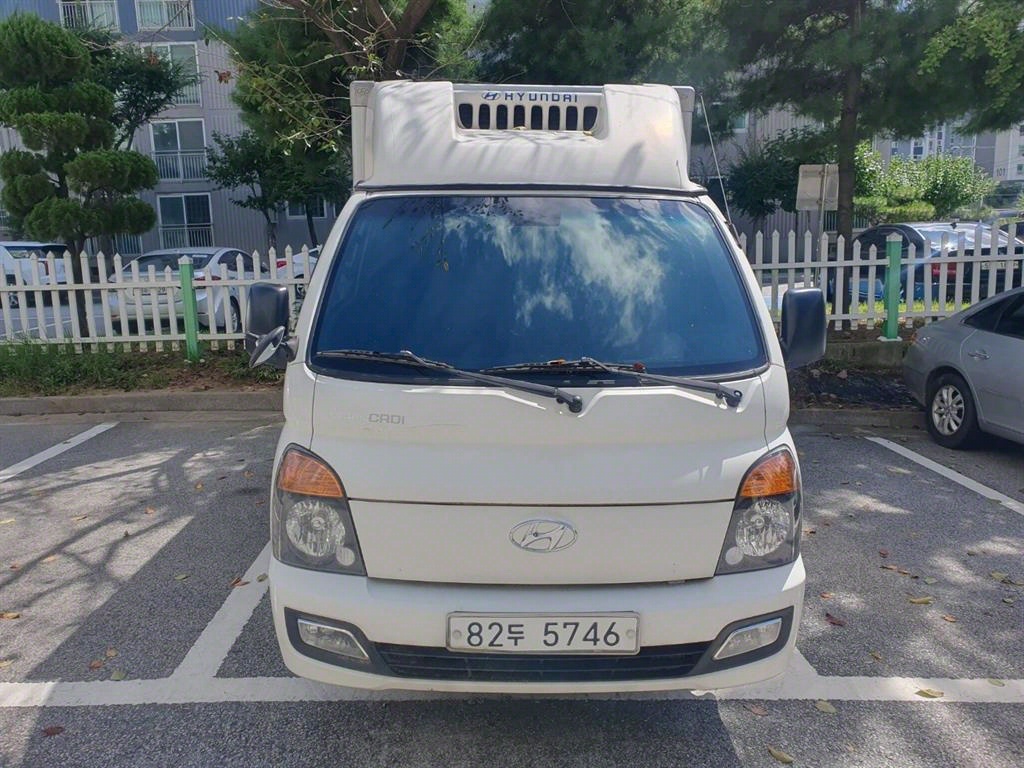 현대 포터2 1톤 냉동탑
