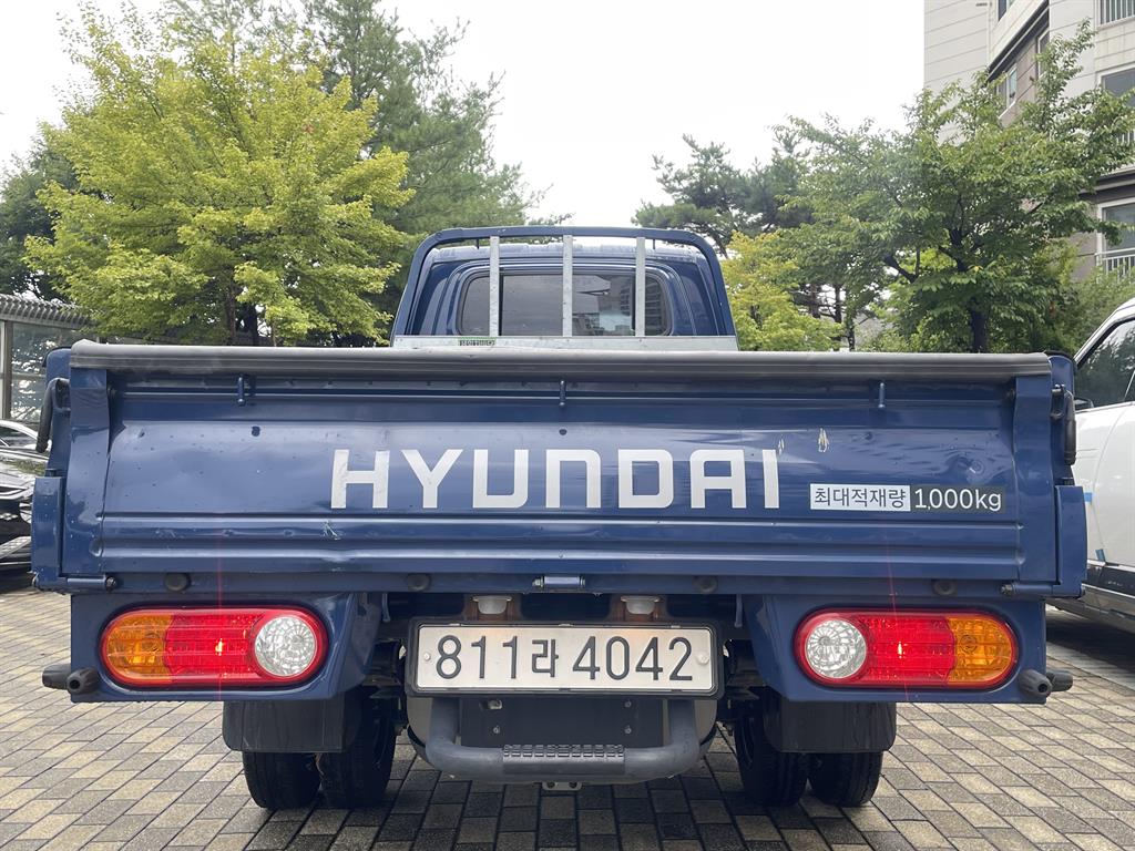 현대 포터2 1톤 카고 LPG 4