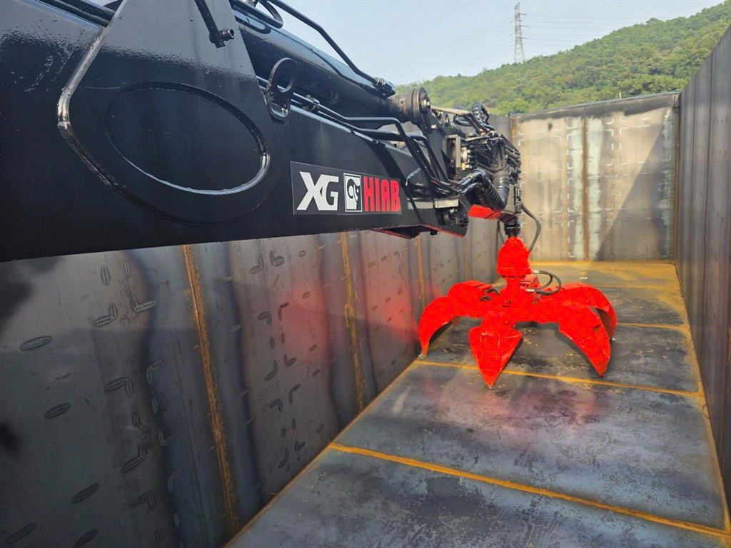 현대 엑시언트 집게차 14톤 오토 한국쓰리축 9
