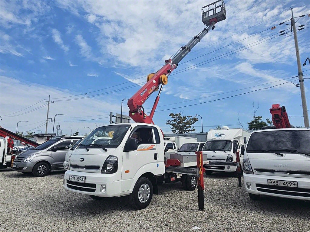 기아 고소작업차 동해기계항공 봉고3 1톤 0