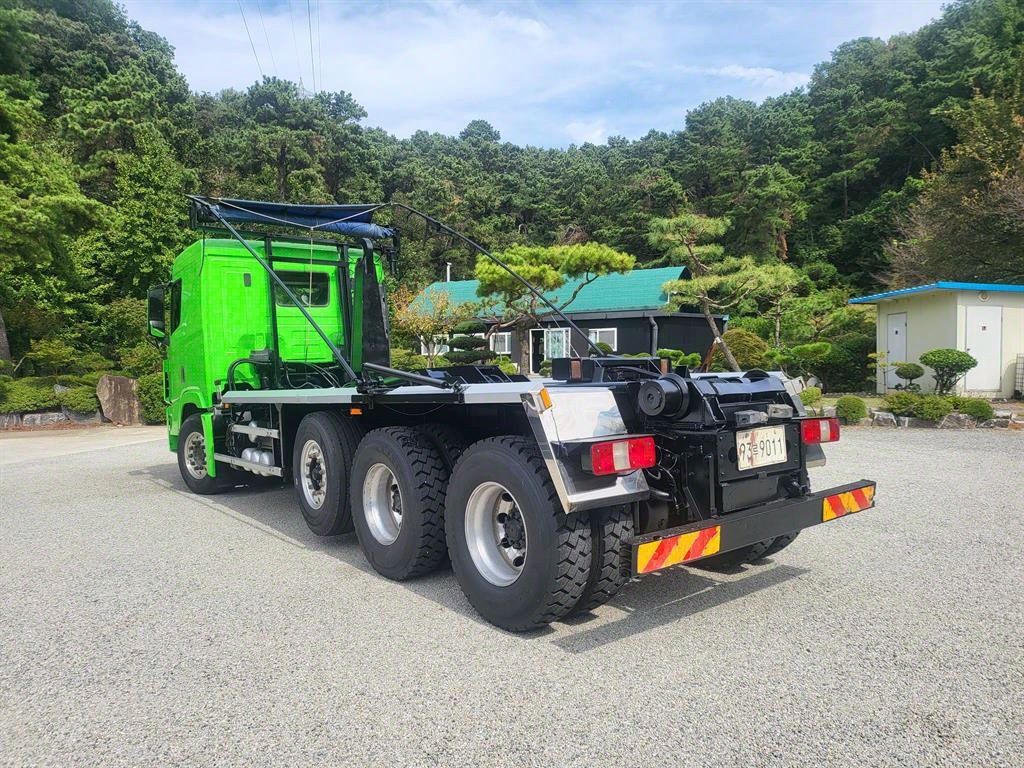 현대 엑시언트 암롤 24톤 수동 4