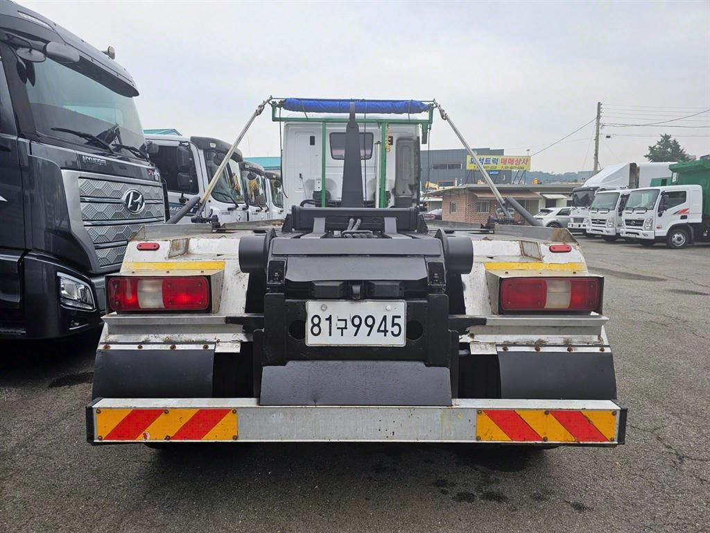 현대 엑시언트 암롤 24톤 수동 4