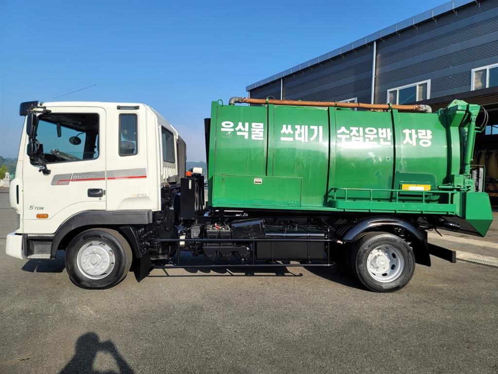 현대 음식물차 메가트럭 6.5톤 7