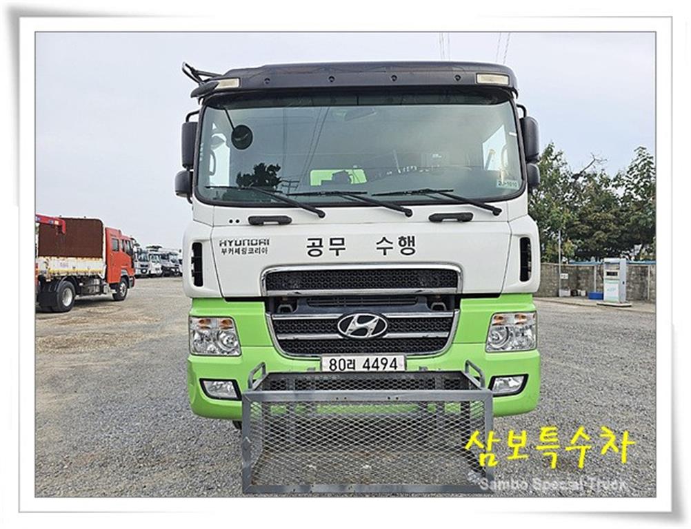 현대 트라고 8.5톤 노면청소차 2