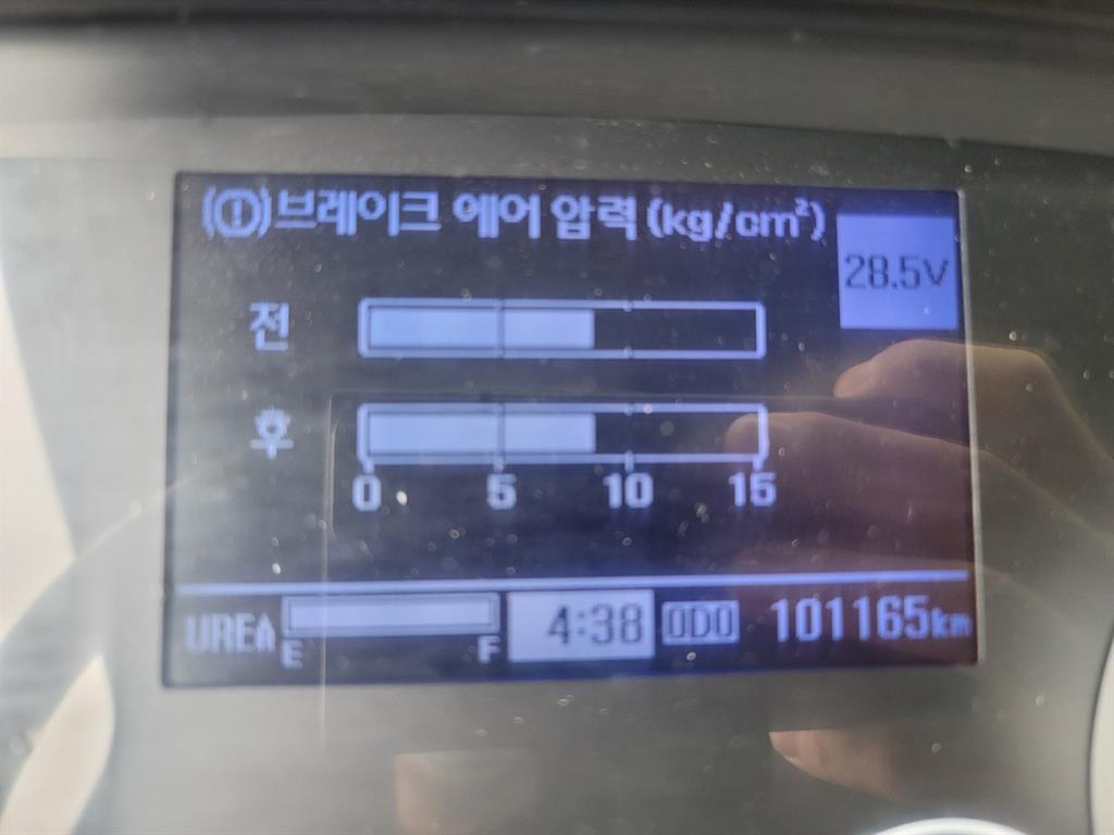 현대 압축진개 메가트럭 5톤 8