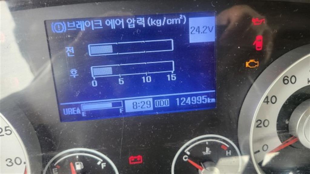 현대 음식물차 메가트럭 5톤 8