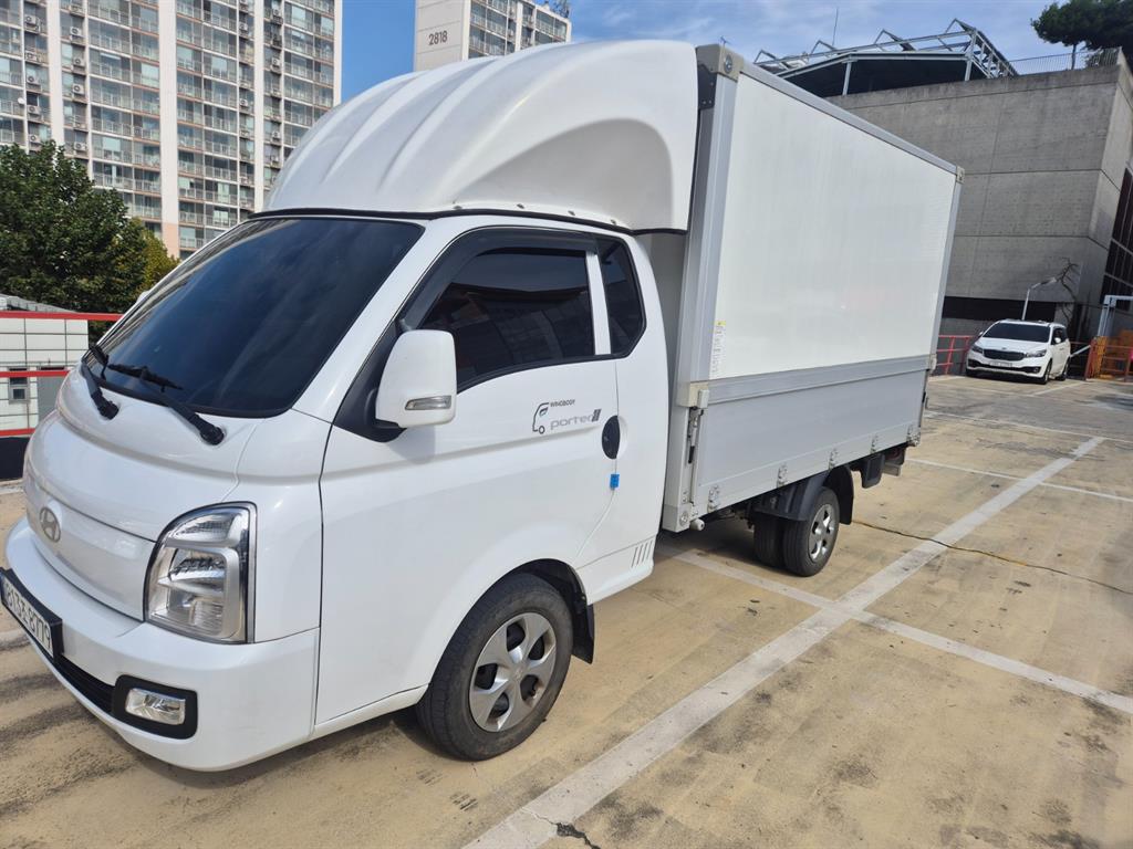 현대 포터2 1톤 윙바디 LPG 1