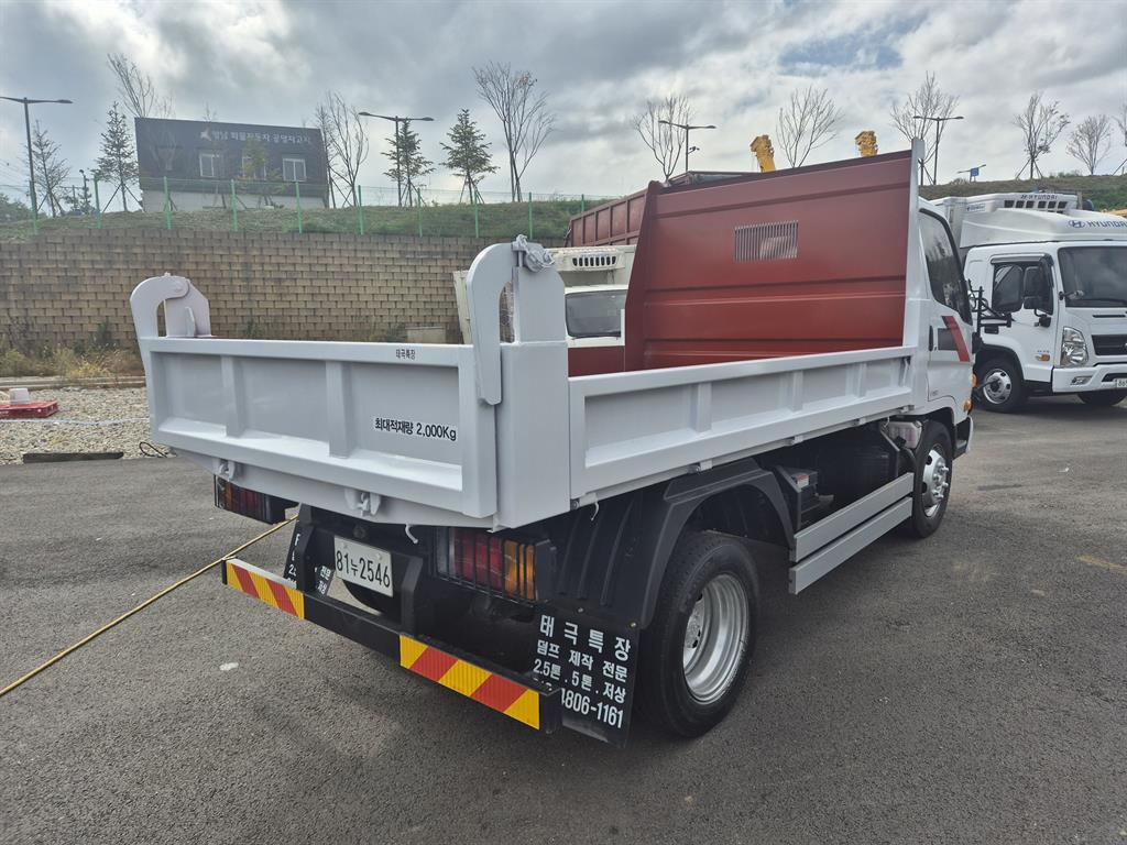 현대 마이티큐티 화물덤프 2.5톤 6