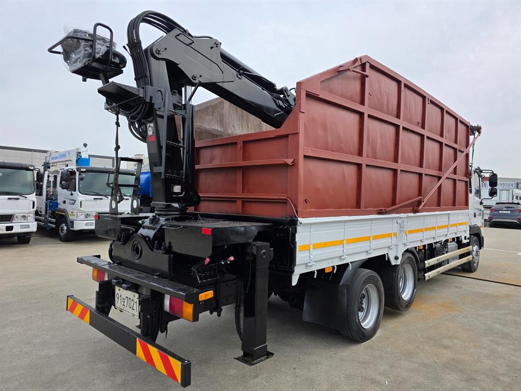 현대 메가트럭 집게차 5톤 수동 없음(순정) 5