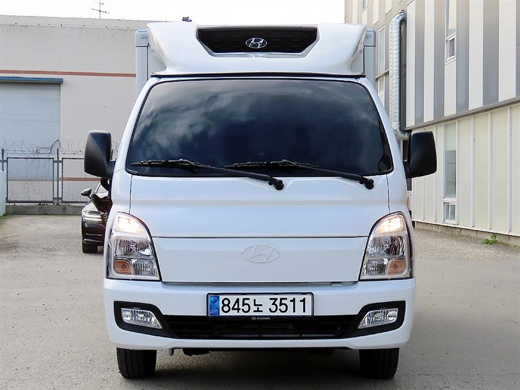 현대 포터2 1톤 냉동탑 트윈컴프 LPG