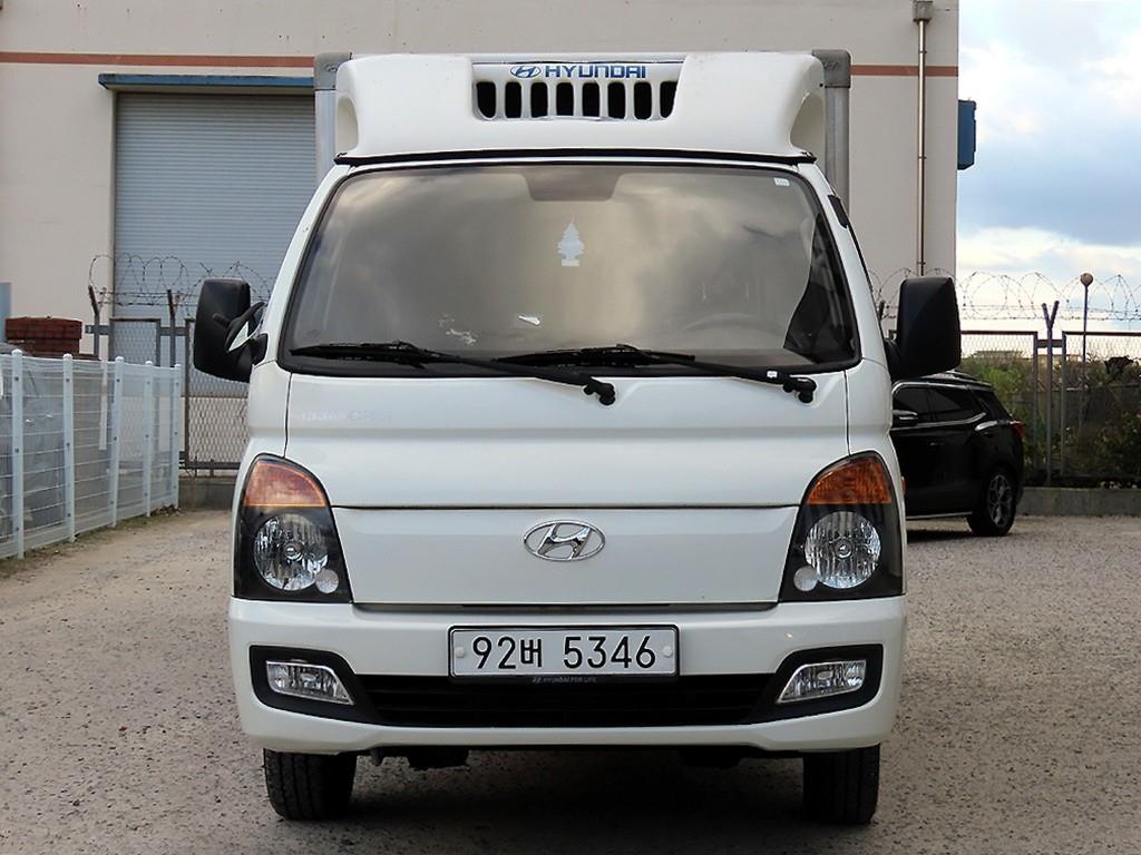 현대 포터2 1톤 냉동탑 트윈컴프