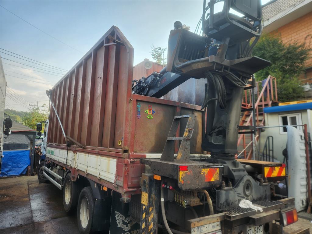 현대 메가트럭 집게차 5톤 수동 없음(순정) 3