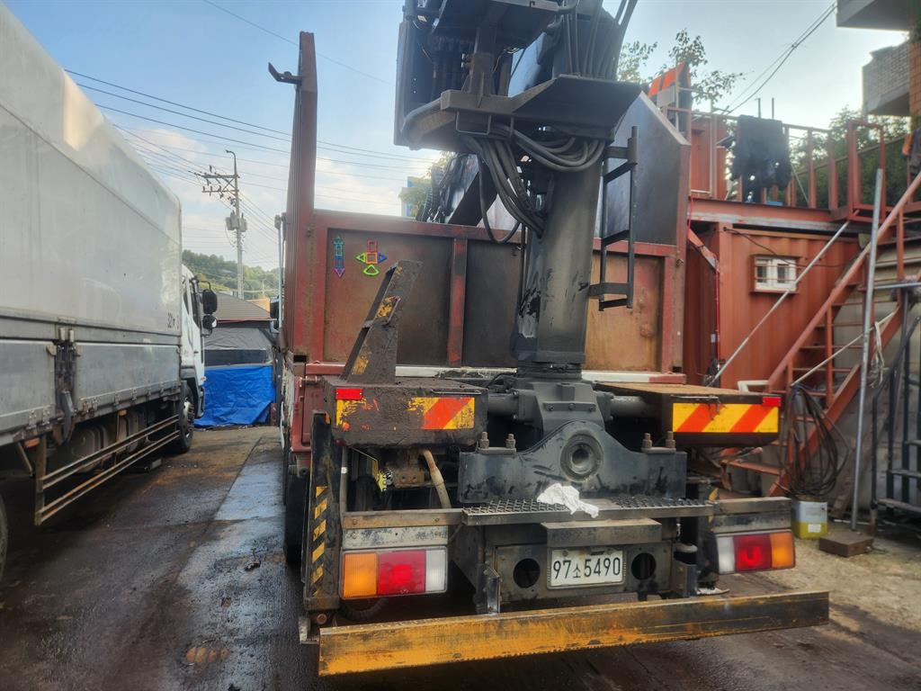 현대 메가트럭 집게차 5톤 수동 없음(순정) 5