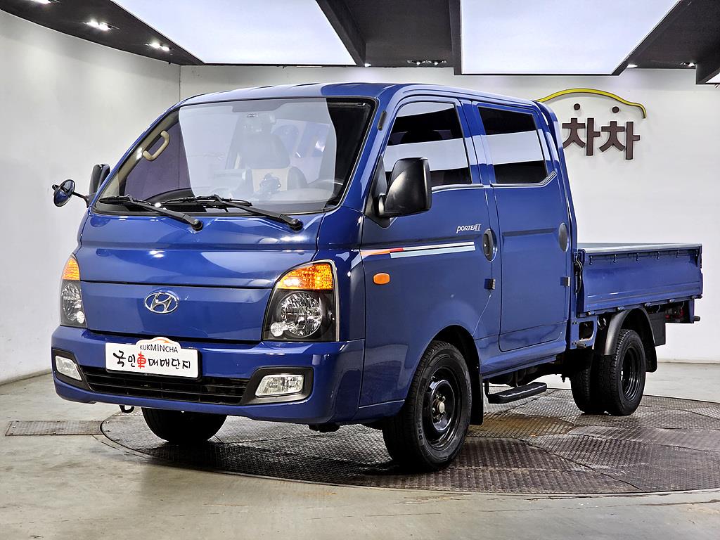 현대 포터2 1톤 카고 더블캡 0