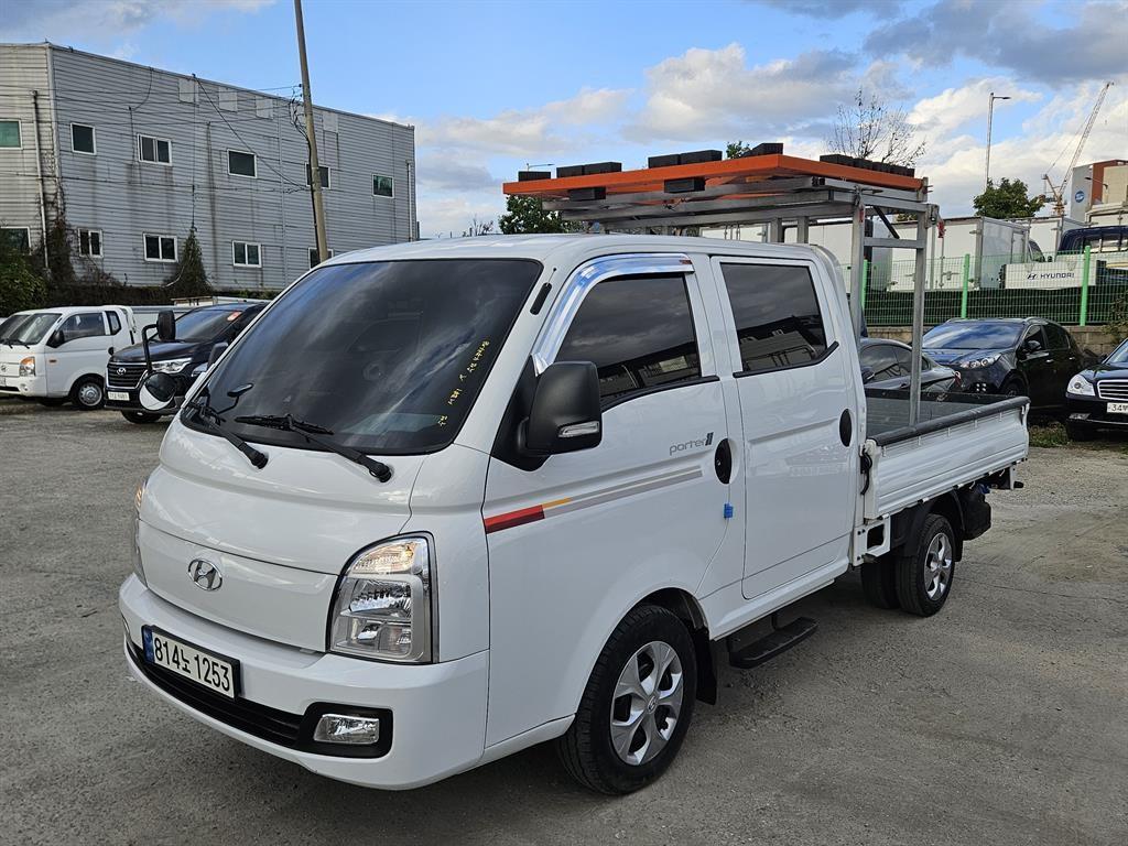 소형화물][카고]포터2 1.0톤/더블캡/초장축/(CRDi)