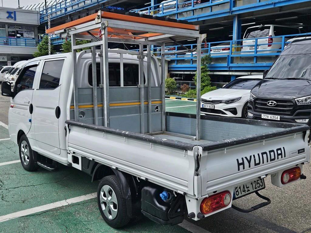 소형화물][카고]포터2 1.0톤/더블캡/초장축/(CRDi)