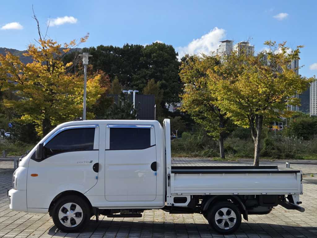 현대 포터2 1톤 카고 더블캡 장축 LPG 2