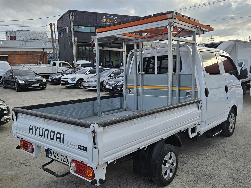 소형화물][카고]포터2 1.0톤/더블캡/초장축/(CRDi)