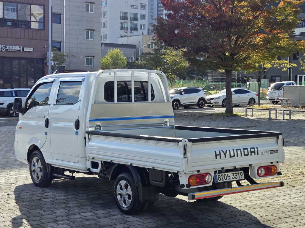 현대 포터2 1톤 카고 더블캡 장축 LPG 3