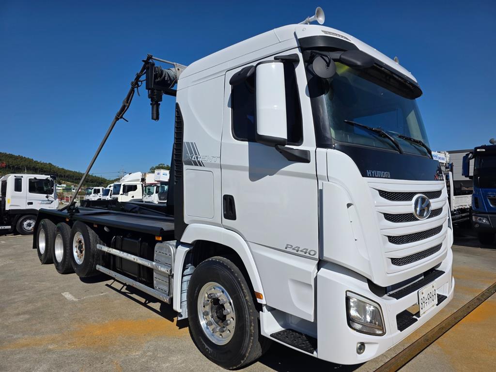 현대 엑시언트 암롤 21톤 수동 2