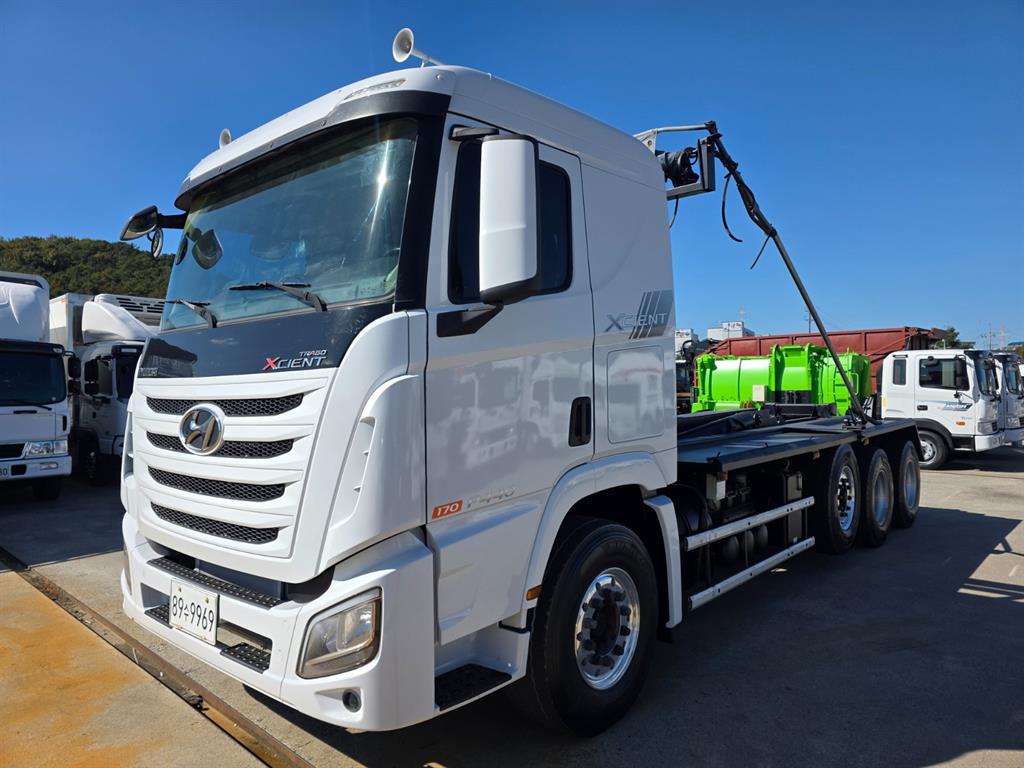 현대 엑시언트 암롤 21톤 수동 0