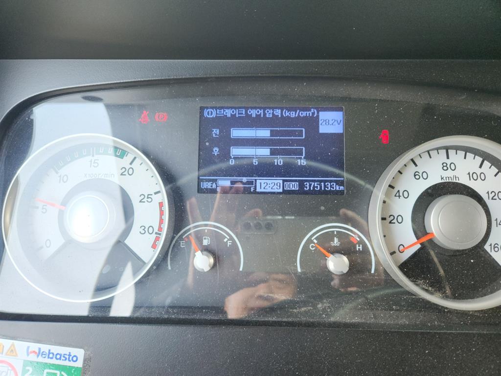 현대 메가트럭 단바리 익스하이탑 4.5톤 수동 7