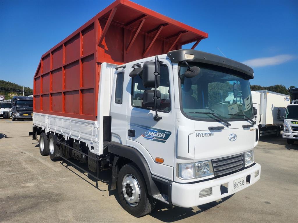현대 메가트럭 집게차 4.5톤 수동 한국상용트럭 1