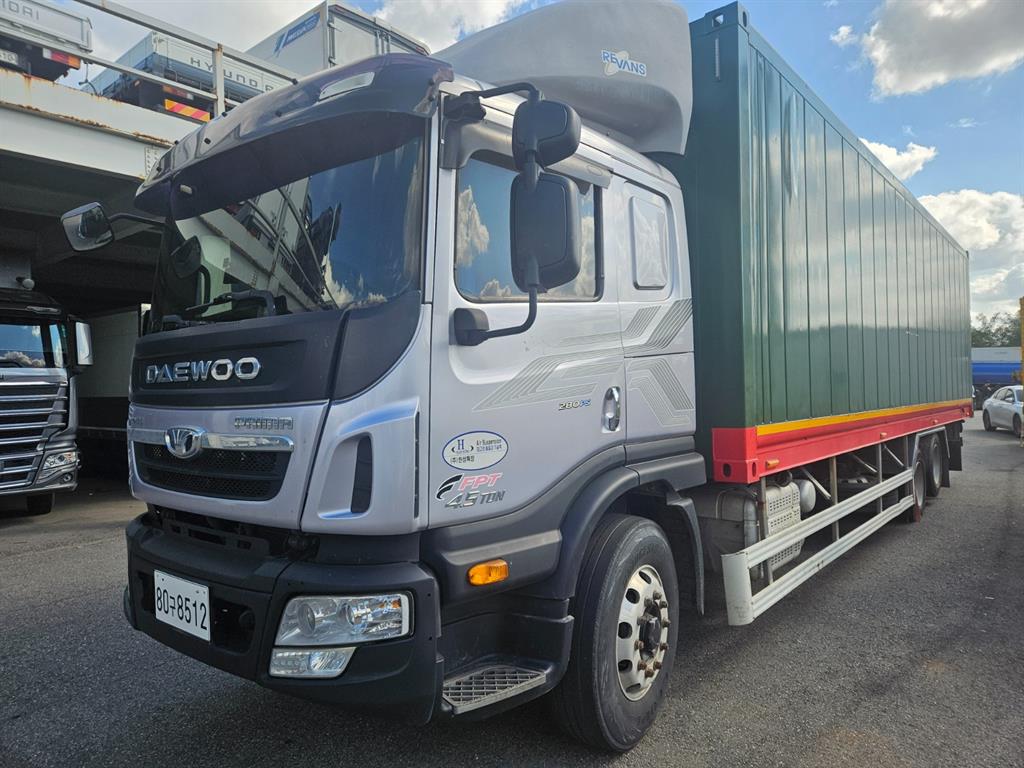 타타대우 프리마 냉동탑 8.5톤 수동