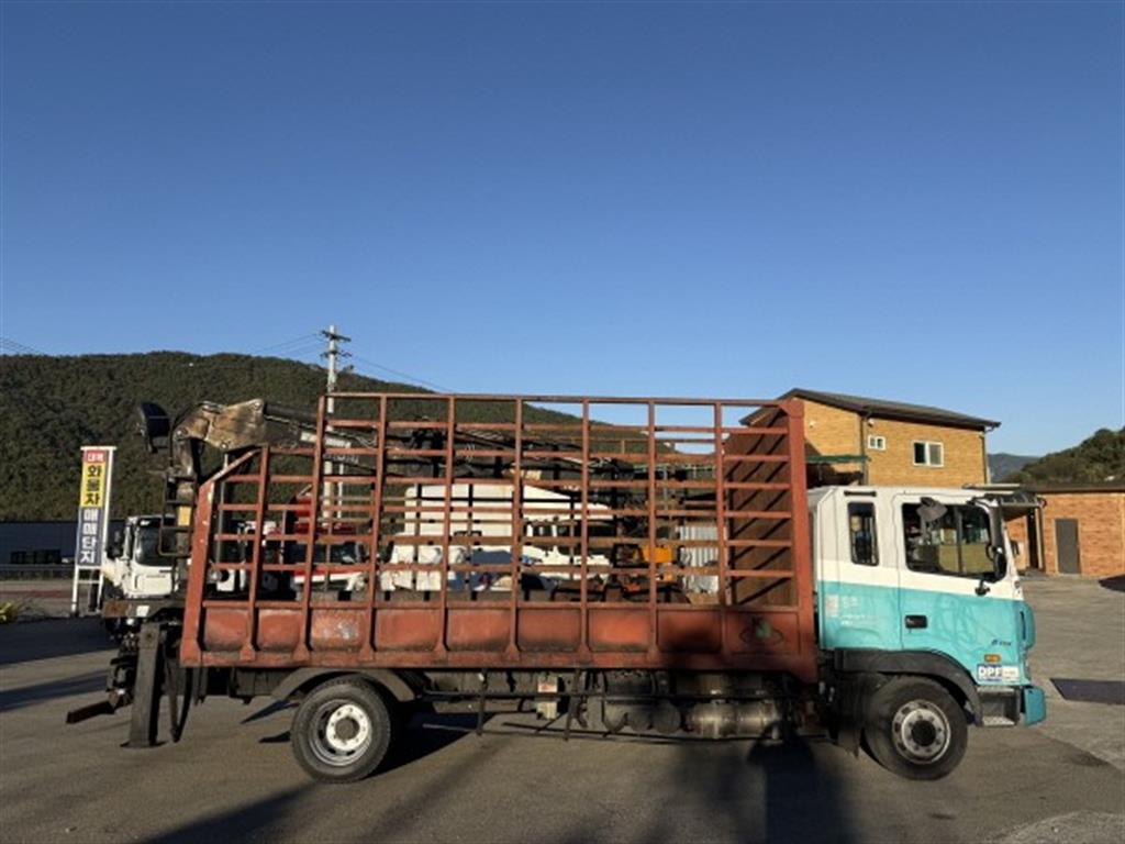 현대 메가트럭 집게차 5톤 수동 없음(순정) 4