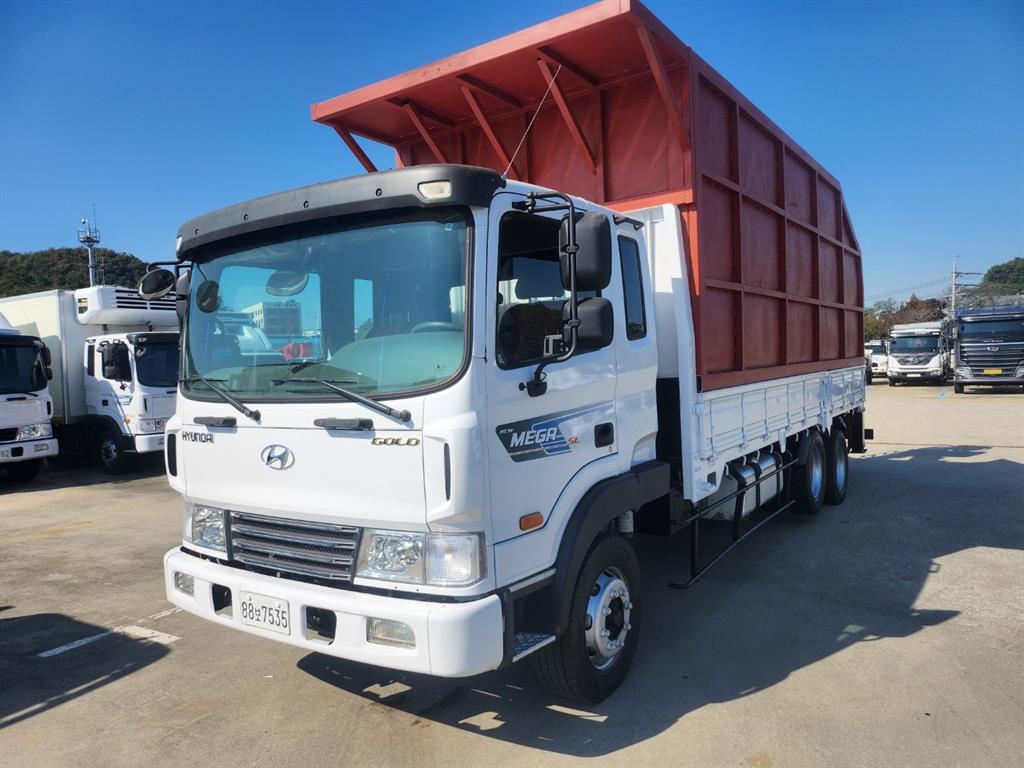 현대 메가트럭 집게차 4.5톤 수동 한국상용트럭 0