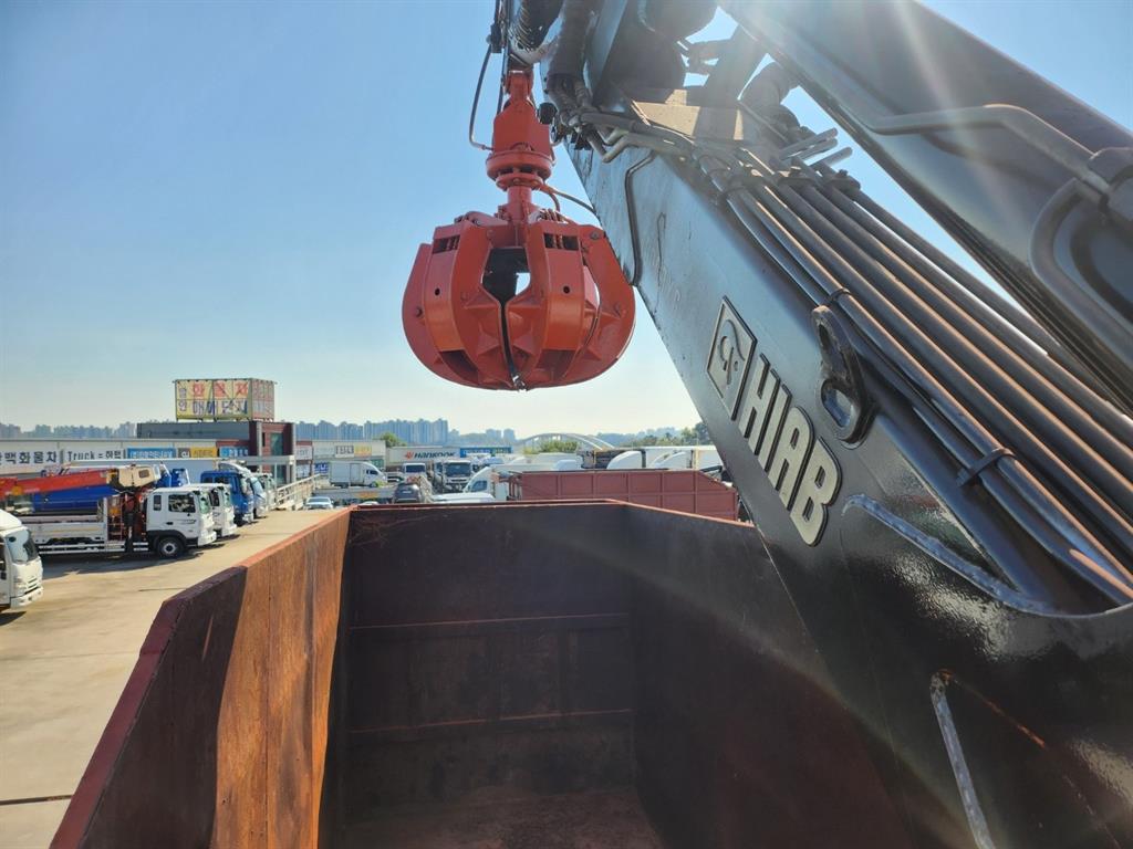 현대 메가트럭 집게차 4.5톤 수동 한국상용트럭 10