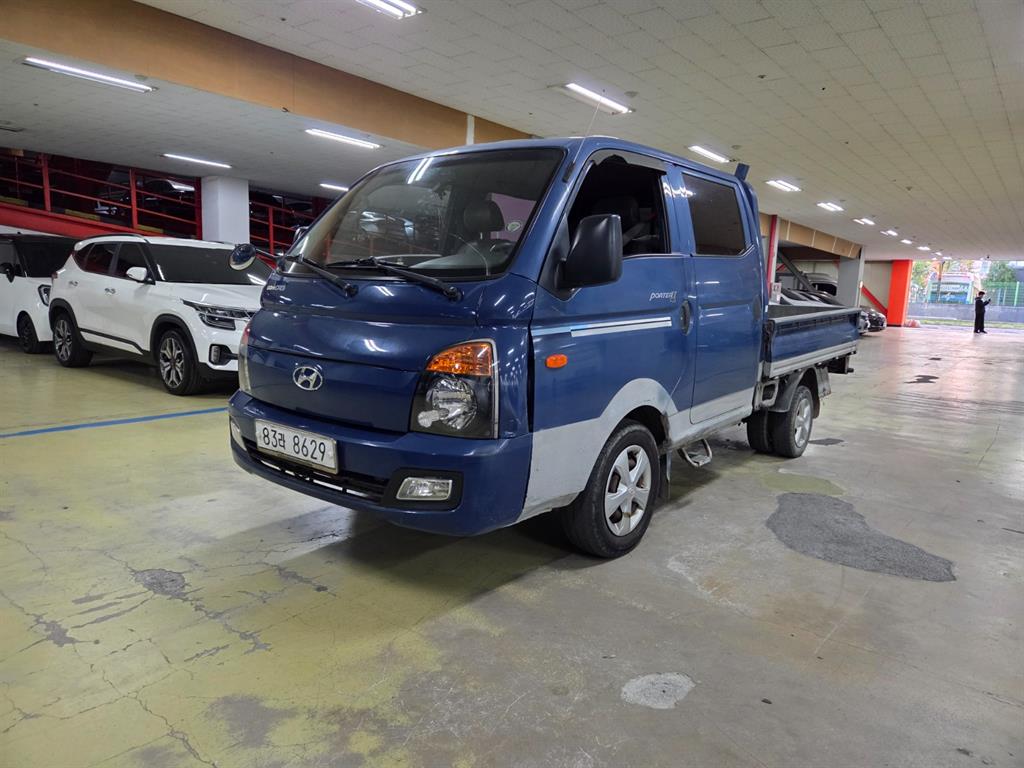 현대 포터2 1톤 카고 더블캡