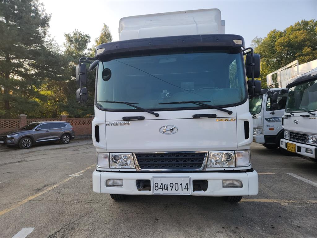 현대 메가트럭 단바리 익스하이탑 4.5톤 수동 0