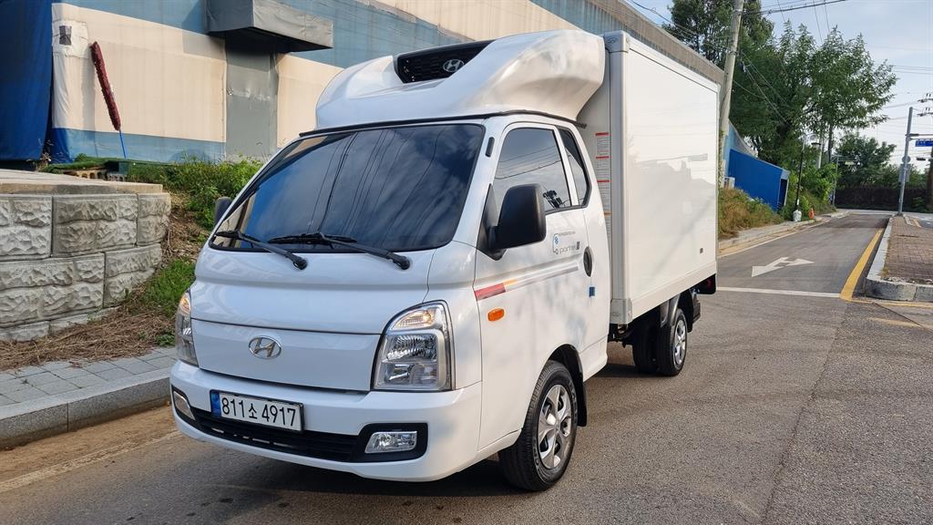 현대 포터2 1톤 냉동탑