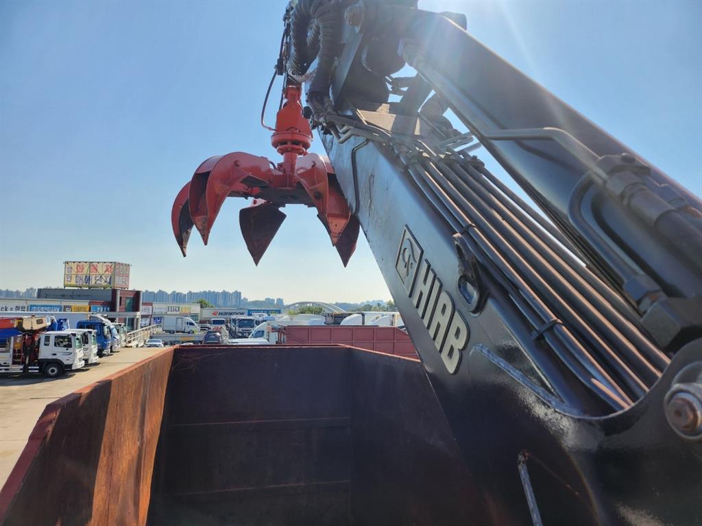 현대 메가트럭 집게차 4.5톤 수동 한국상용트럭 11