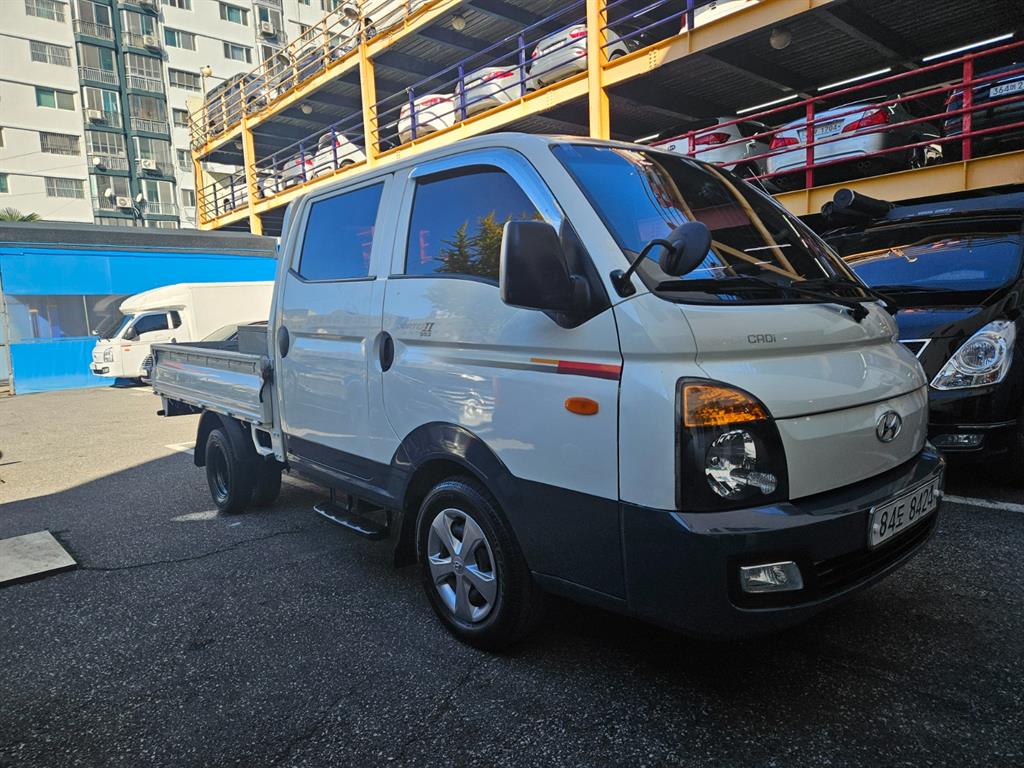 현대 포터2 1톤 카고 더블캡